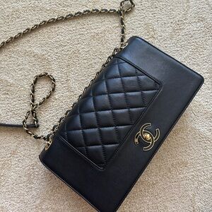 Black Chanel bag